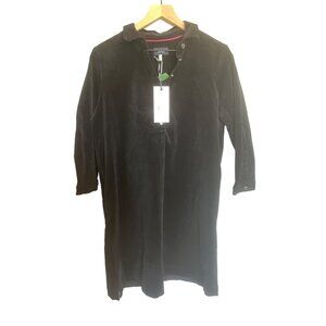 Joules‎ Stella Black Corduroy Tunic Popover Dress Womens Sz 10 NWT
